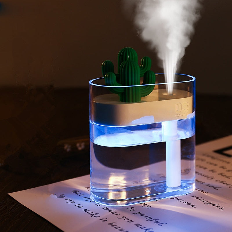 Ultrasonic Air Humidifier Cactus